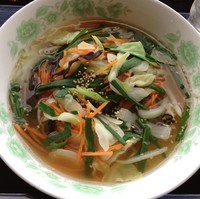 「塩・野菜ラーメン（￥550）」@レストラン ローザの写真