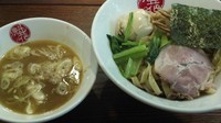 「魁花味玉つけ麺900円」@天然魳煮干だしらーめん創房 魁花の写真