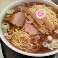 「大盛中華そば 300円（オープン記念価格）」@赤坂味一 亀戸店の写真