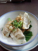 「ゴマダレ餃子368円」@四川菜苑の写真