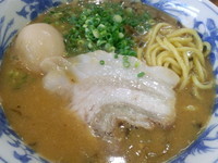 「濃厚味噌らーめん(700円)＋味玉(100円)」@麺処 三階松の写真