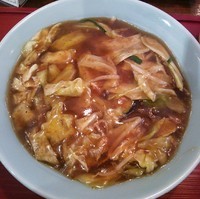 「スタミナホルモン（大盛り無料）７５０円」@麺処 八海の写真