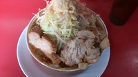 「ラーメン ヤサイ、ニンニクマシマシ、アブラ」@ラーメン二郎 大宮店の写真