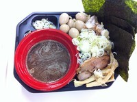 「【第一陣】[麺屋あっ晴れ つけめん堂]濃厚焼き干しつけ麺」@大つけ麺博 日本一決定戦2の写真