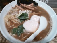 「烏賊干し鶏白湯醤油そば ￥780」@新橋 纏の写真