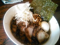 「ラーメン(ライス付き) ￥650」@前原商店の写真