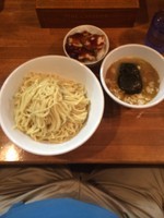 「つけ麺塩＆肉のせごはん」@自家製麺 ラーメン慶の写真