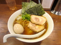 「特製煮干中華そば・細麺・大盛」@らぁめん 泰然の写真