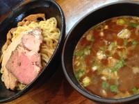 「濃厚つけそば海老風味 800」@はりけんラーメンの写真