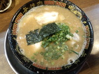「Ｗスープラーメン」@無鉄砲 大阪店の写真