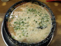 「とんこつラーメン」@無鉄砲 大阪店の写真