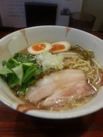 「まったり塩玉」@旬麺しろ八の写真