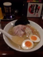 「味玉塩ラーメン（700円）」@拉麺&唐揚げ 勘十郎 西国立店の写真