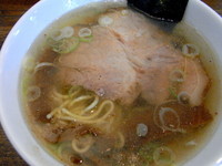 「地鶏と貝の中華そば」@麺屋 浦島太郎の写真