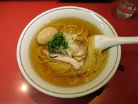 「塩煮干そば＋味付け玉子：600円＋100円」@柴崎亭の写真