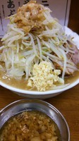 「ラーメン（野菜、ニンニク、アブラ）」@ラーメンの店 どでん 北浦和店の写真
