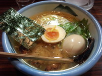 「柚子塩麺(850)＋煮玉子(150)」@AFURI 恵比寿の写真