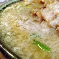 「めんまらぁーめん（味噌）背脂3　750円　半麺-100円」@チャッチャ系らーめん もん吉の写真