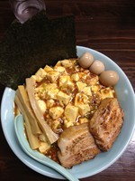 「マーボー麺 ぜんぶ乗せ」@麺屋 滝昇の写真