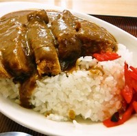 「カツカレー(700円)」@工藤食堂の写真
