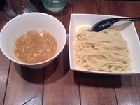 「つけ麺（塩）大盛り」@中華蕎麦 ぷかぷかの写真