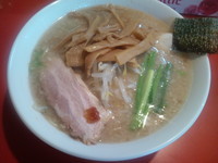 「メンマラーメン」@本格的豚骨そば まりぼの写真