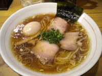 「しもふり中華そば700円+味玉（クーポン）」@麺屋KABOちゃんの写真