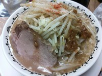 「野郎ラーメン　ニンニクアブラ　680円」@野郎ラーメン 西武新宿駅前店の写真