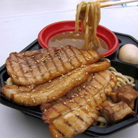 「中華蕎麦とみ田　八年目の豚骨魚介（前売券利用） 800円+α」@大つけ麺博 日本一決定戦2の写真