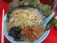 「ネギラーメン６４０円＋海苔増し５０円＋半ライス１００円」@ラーメンショップ 真岡店の写真