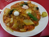 「五目あんかけ焼そば（大盛り）」@CHINESE RESTAURNT  Shun Leeの写真