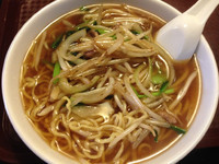 「もやしそば＋チャーハン（ランチサービス）」@広東小皿料理 味華 2号店の写真