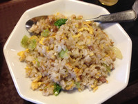 「もやしそば＋チャーハン（ランチサービス）」@広東小皿料理 味華 2号店の写真