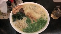 「海老雲呑麺（3個）大盛り850円」@雲呑房 麺家の写真