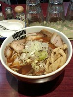 「復活！焼豚ソバ＋仕上げ」@らあめんHAJIMEの写真