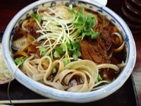 「鶏そば1000円（平打ち太麺）少なめ400g」@堀留屋の写真