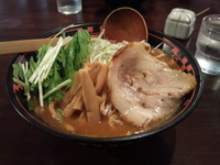 「江戸甘味噌らぁめん」@熟成蔵出し味噌 麺処 たちばなの写真