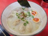 「とり塩白湯三昧バージョン（950円）」@ささやん 塩ラーメンの写真