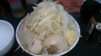 「ラーメン中＋豚まし＋玉ねぎ＋味ウズラ」@ハングリーピッグの写真