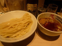 「辛つけ麺」@TOKYO UNDER GROUND RAMEN 頑者の写真