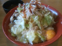 「まぜ麺 大盛」@麺 GAKUの写真