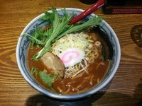 「味噌にぼしらーめん」@麺や 六三六 茶屋町店の写真