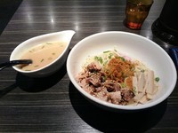 「カレーあえめん」@なにわらーめん とも狼の写真