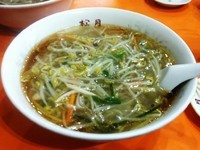 「モヤシそば（サンマーメン）　600円」@松月の写真