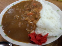 「ミニカレー250円」@なすびの写真