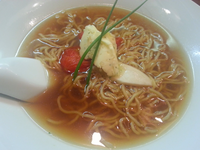 「季節のらーめん（浅蜊）￥時価」@らーめん かねかつの写真