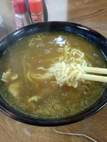 「カレーラーメン500円」@甘味かどやの写真