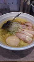 「淡麗風人塩そば　細麺　　１０５０円」@麺処 風人の写真
