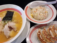 「味噌らーめんミックスランチ735円」@幸楽苑 三郷中央店の写真