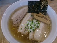 「チャーシュー白醤油らーめん（中）」@らーめん みき屋の写真